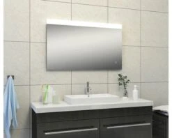 LED Lichtspiegel Dimbaar Vienas 100x60 Cm Anti-condens