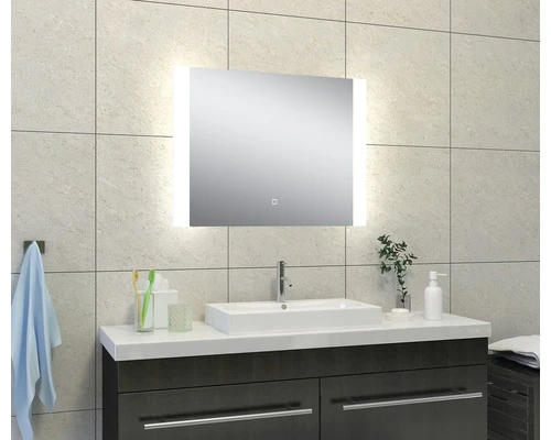 LED Lichtspiegel Dimbaar Shineled 80x60 Cm Anti-condens 3 LED Lichtspiegel Dimbaar Shineled 80x60 Cm Anti-condens