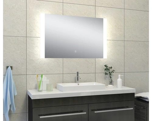 LED Lichtspiegel Dimbaar Shineled 100x60 Cm Anti-condens 4 LED Lichtspiegel Dimbaar Shineled 100x60 Cm Anti-condens - Afbeelding 2