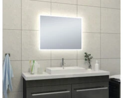 LED Lichtspiegel Square Condensvrij 80x60 Cm