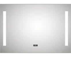 LED Lichtspiegel Silver River 100x70 Cm