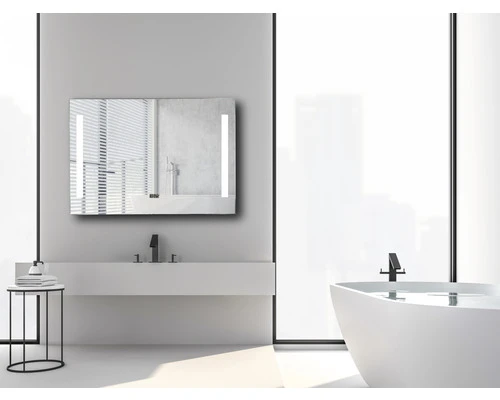 LED Lichtspiegel Silver River 100x70 Cm 5 LED Lichtspiegel Silver River 100x70 Cm - Afbeelding 3