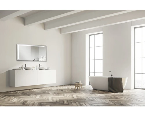 LED Lichtspiegel Silver Arrow 120x70 Cm 4 LED Lichtspiegel Silver Arrow 120x70 Cm - Afbeelding 2