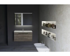 Badkamermeubelset Seville 100 Cm Natuurstenen Wastafel 2 Kraangaten Incl. Spiegel Met Verlichting Nebraska Eiken -HORNBACH shop DV 8 6508100 02 4c NL 20221214125536 6