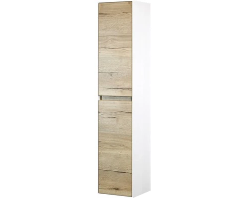 Hoge Kast Evora 170x35 Cm Natuur Eiken 4 Hoge Kast Evora 170x35 Cm Natuur Eiken - Afbeelding 2