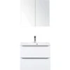 Badkamermeubelset Pulse 70 Cm Kunststeen Wastafel Incl. Spiegelkast Wit Hoogglans 1 Badkamermeubelset Pulse 70 Cm Kunststeen Wastafel Incl. Spiegelkast Wit Hoogglans -HORNBACH shop DV 8 6564950 01 4c NL 20190313114758