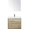 Badkamermeubelset Porto 70 Cm Keramische Wastafel Incl. Spiegelkast Natuur Eiken 2 Badkamermeubelset Porto 70 Cm Keramische Wastafel Incl. Spiegelkast Natuur Eiken -HORNBACH shop DV 8 6565000 01 4c NL 20180710134813