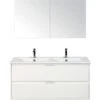 Badkamermeubelset Porto 120 Cm 2 Laden Keramische Wastafel Incl. Spiegelkast Wit Hoogglans 1 Badkamermeubelset Porto 120 Cm 2 Laden Keramische Wastafel Incl. Spiegelkast Wit Hoogglans -HORNBACH shop DV 8 6565104 01 4c NL 20180810191654