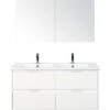 Badkamermeubelset Porto 120 Cm 4 Laden Keramische Wastafel Incl. Spiegelkast Wit Hoogglans 2 Badkamermeubelset Porto 120 Cm 4 Laden Keramische Wastafel Incl. Spiegelkast Wit Hoogglans -HORNBACH shop DV 8 6565152 01 4c NL 20180713101700