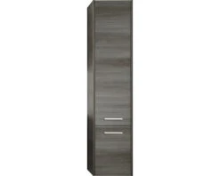 PELIPAL Hoge Kast Milano 168x38,3 Cm Grafiet Structuur