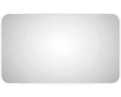 LED Lichtspiegel Silver Juno 100x70 Cm