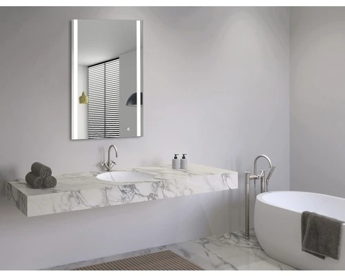 LED Lichtspiegel Silver Boulevard 60x100 Cm 10 LED Lichtspiegel Silver Boulevard 60x100 Cm - Afbeelding 8