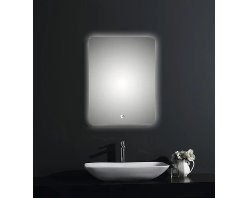 LED Lichtspiegel Silver Moon 60x80 Cm 5 LED Lichtspiegel Silver Moon 60x80 Cm - Afbeelding 3