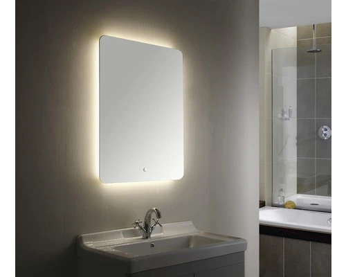 LED Lichtspiegel Silver Moon 60x80 Cm 7 LED Lichtspiegel Silver Moon 60x80 Cm - Afbeelding 5