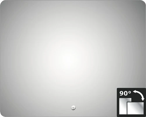 LED Lichtspiegel Silver Moon 100x80 Cm 3 LED Lichtspiegel Silver Moon 100x80 Cm