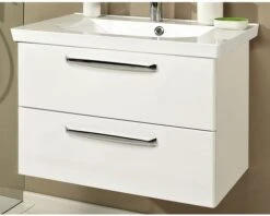 PELIPAL Badkamermeubelset Kumba 80 Cm Incl. Spiegelkast Met Verlichting Wit Hoogglans -HORNBACH shop DV 8 8905596 04 4c RO 20201020104656